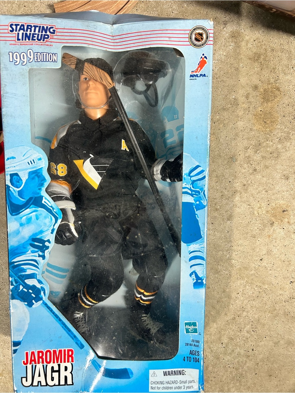 Jaromir Jagr Starting Lineup 1999 Hockey Figure- penguins 🐧